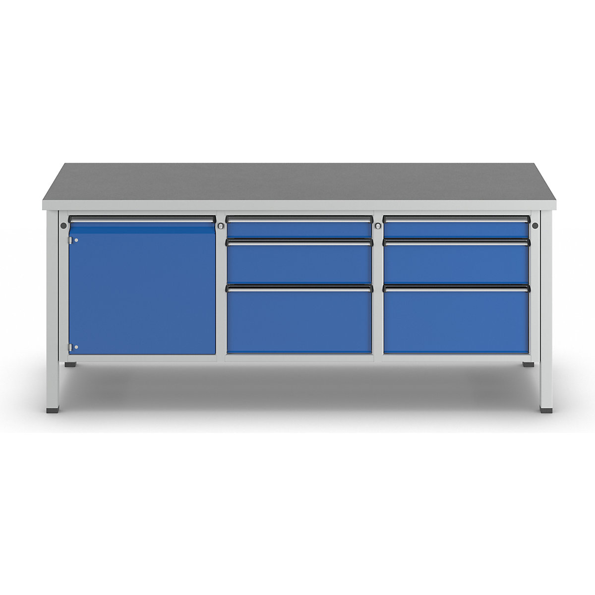 Stół warsztatowy, konstrukcja ramowa serii V – ANKE (Zdjęcie produktu 8)-7