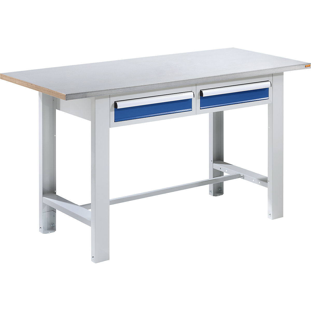 Stół warsztatowy, system modułowy – eurokraft basic (Zdjęcie produktu 2)-1