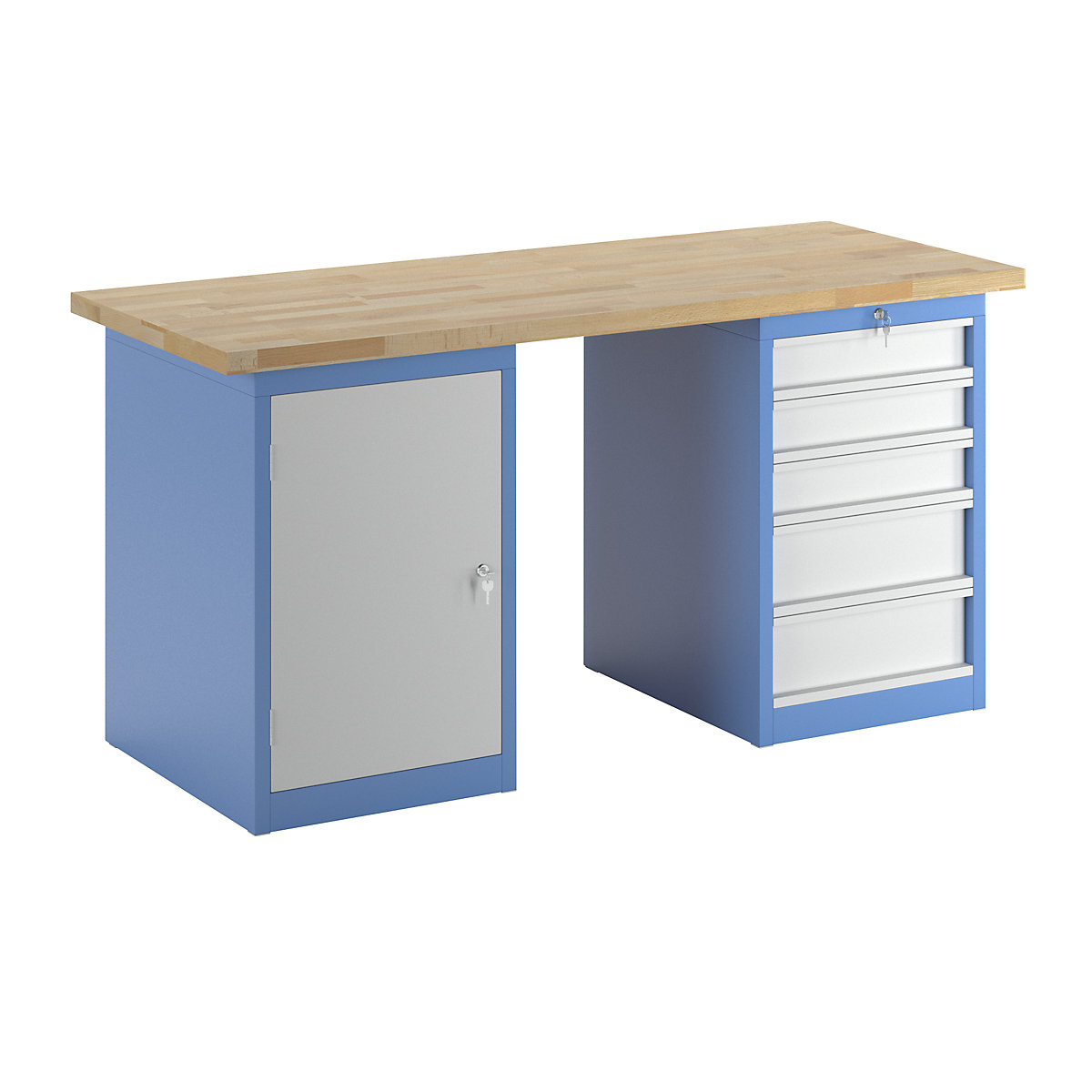 Stół warsztatowy, system modułowy