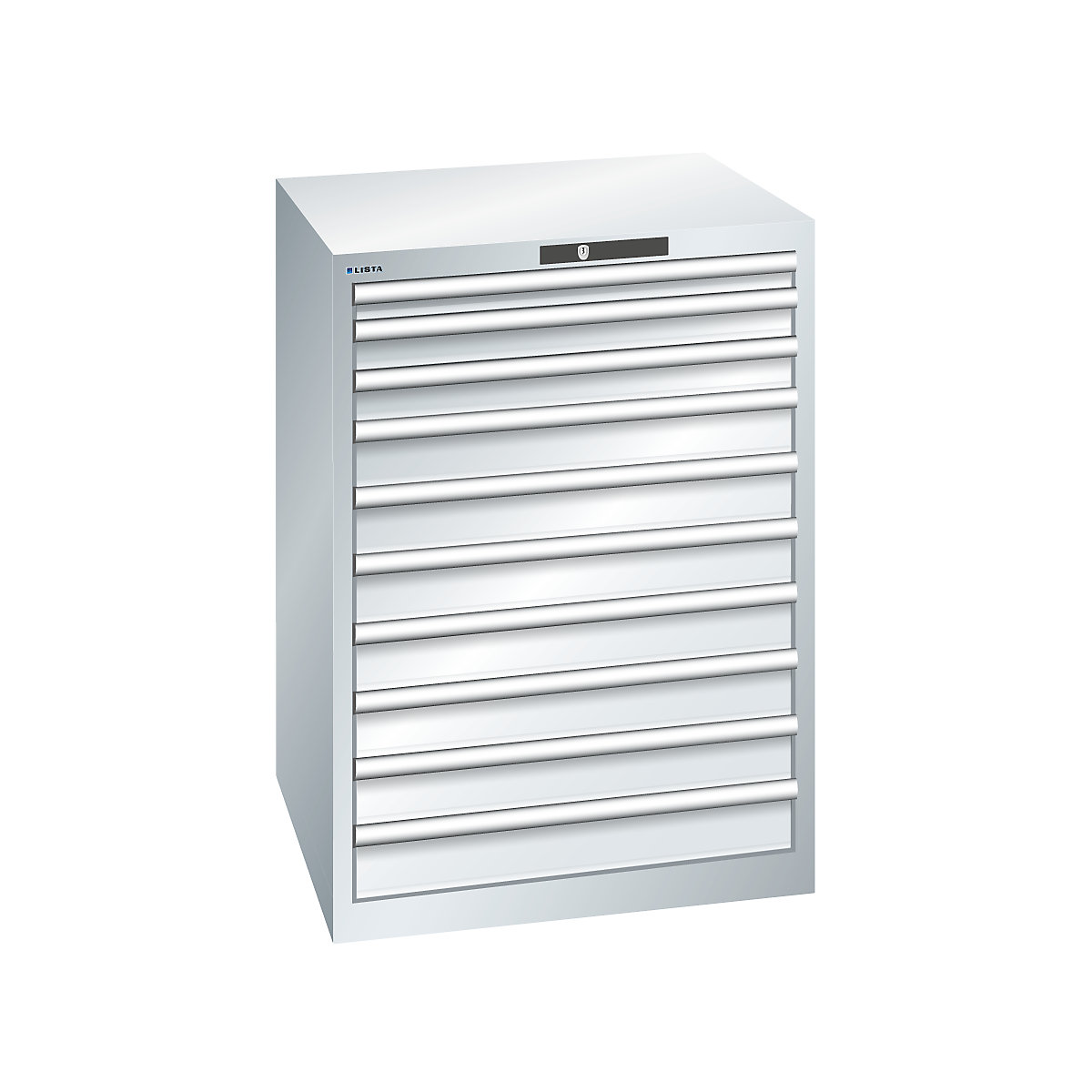 Szafa z szufladami, blacha stalowa – LISTA (Zdjęcie produktu 14)-13