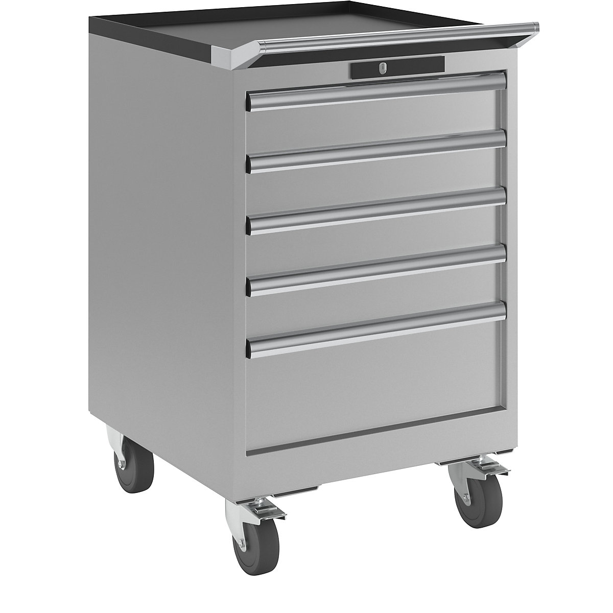 Szafa z szufladami, szer. 564 mm, ruchoma – LISTA