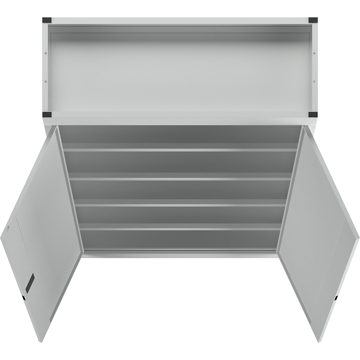 Szafa z drzwiami skrzydłowymi, bardzo wysoka (Zdjęcie produktu 5)-4