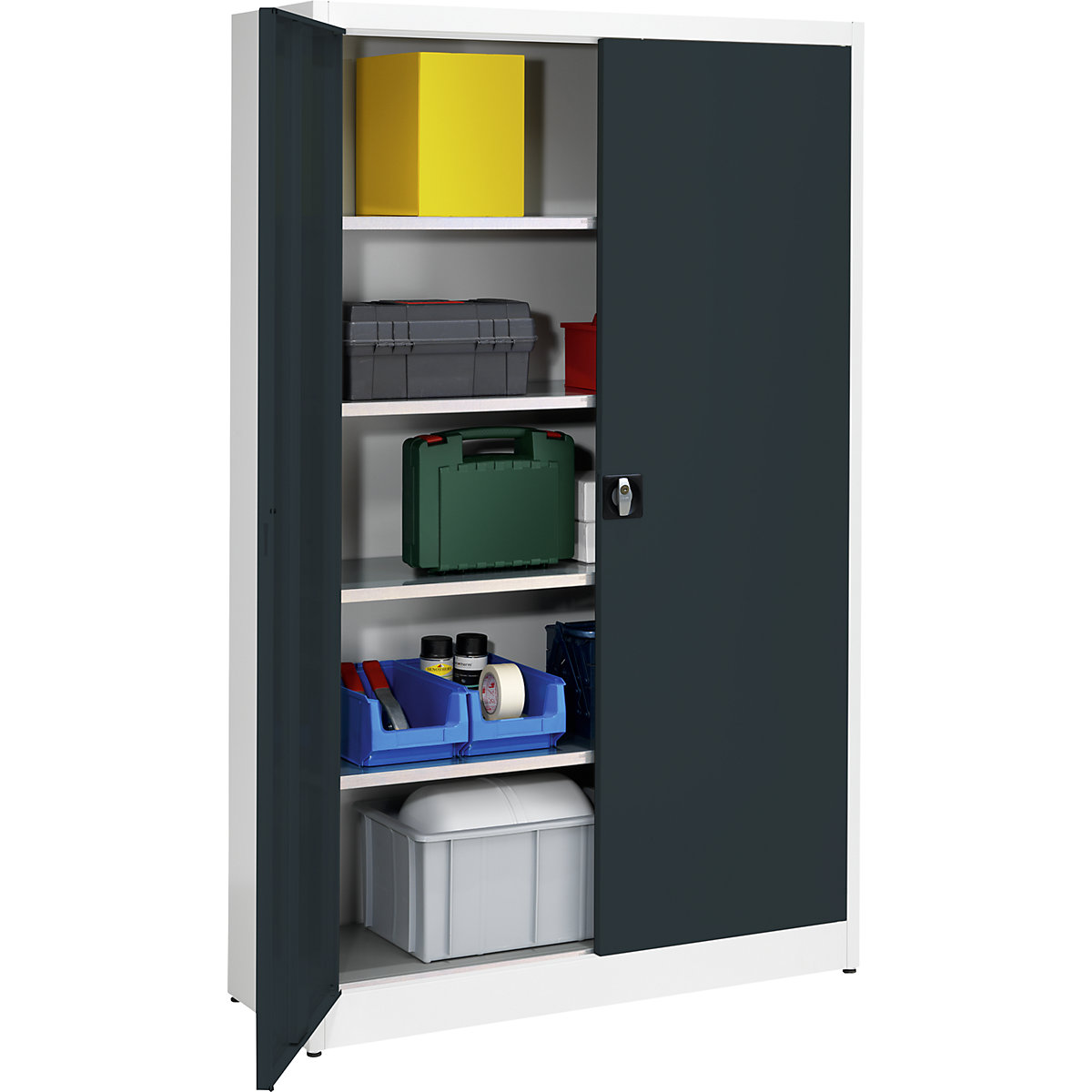 Szafa z drzwiami skrzydłowymi, do dużych obciążeń – mauser