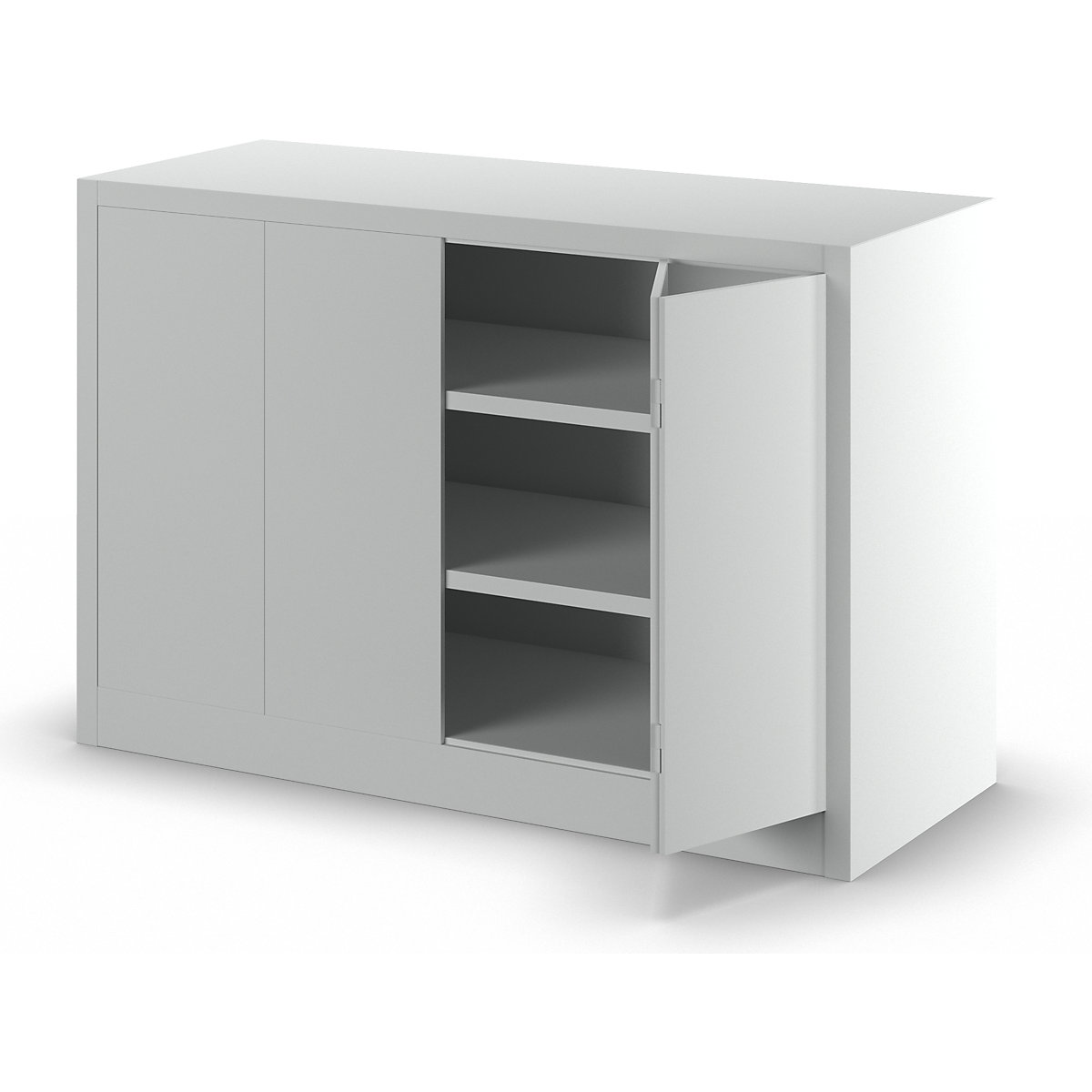 Szafa z harmonijkowymi drzwiami, wys. 1000 mm – Pavoy (Zdjęcie produktu 4)-3