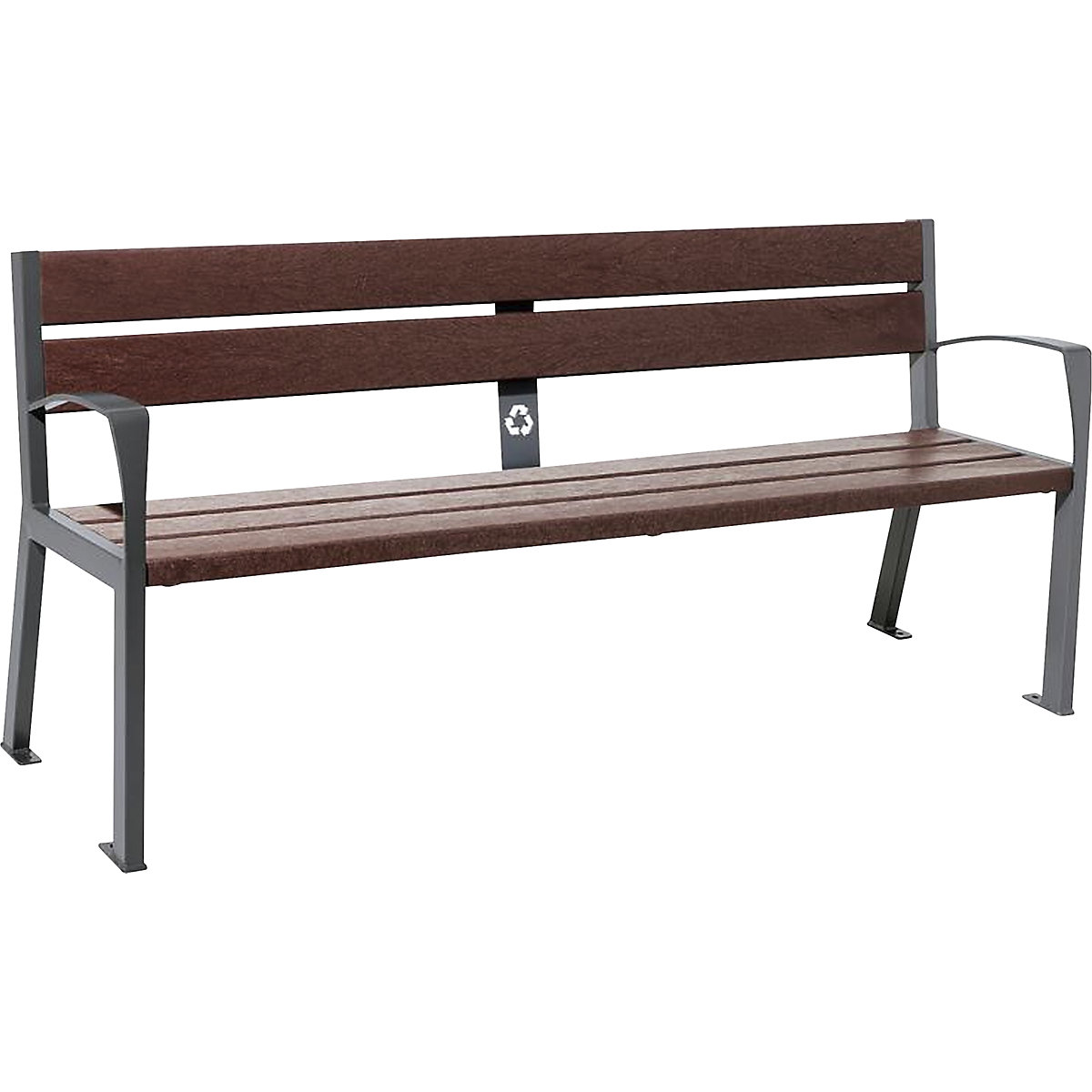 Ławka SILAOS® z tworzywa z recyklingu – PROCITY