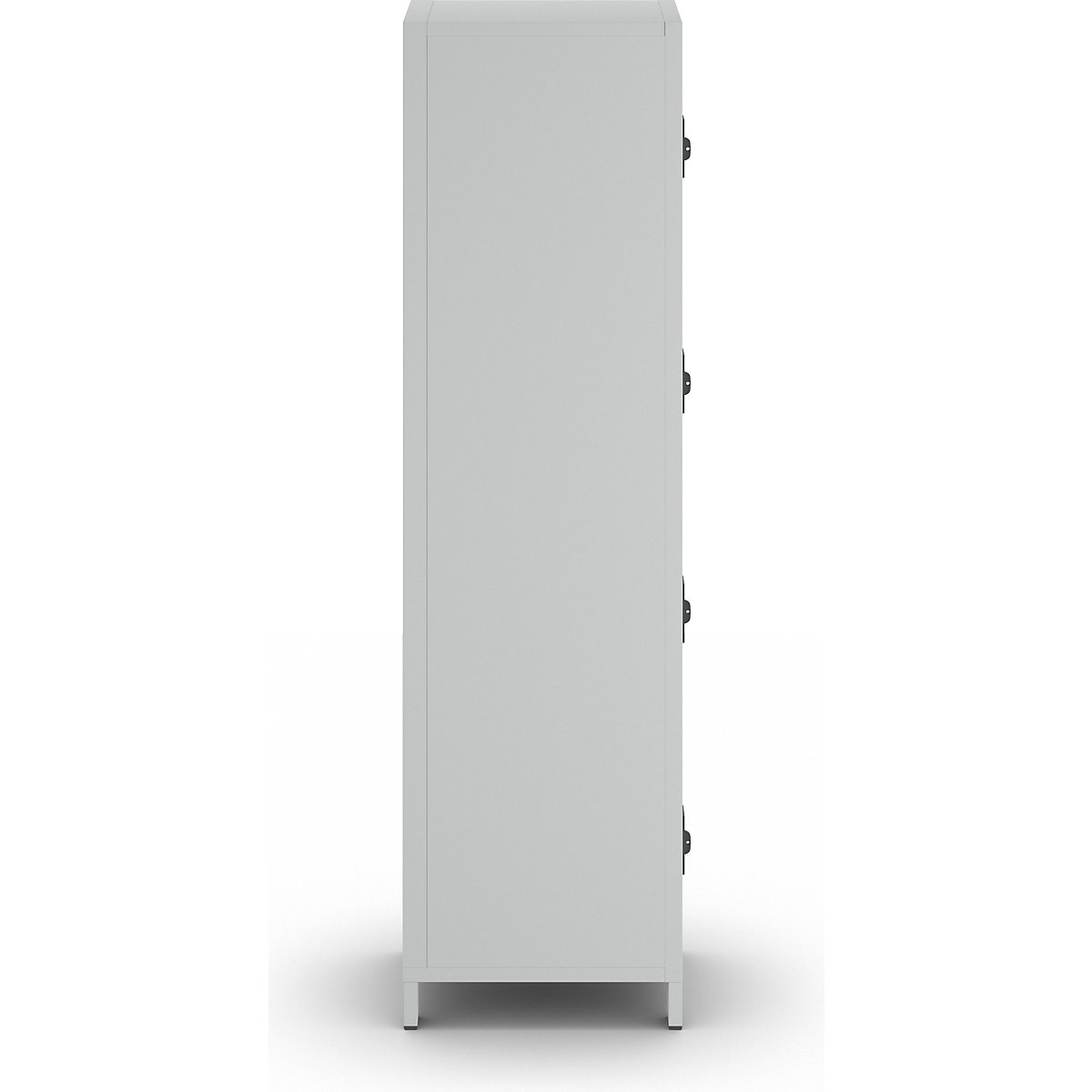 Szafka ze schowkami Bremen, 4 schowki na przedział – eurokraft pro (Zdjęcie produktu 5)-4