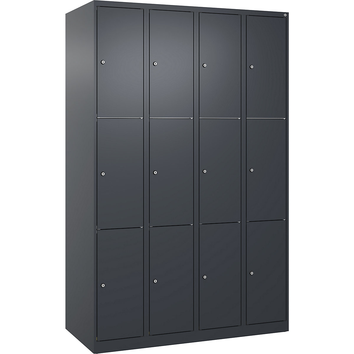 Szafka ze schowkami Classic PLUS, 3 schowki na przedział – C+P (Zdjęcie produktu 5)-4