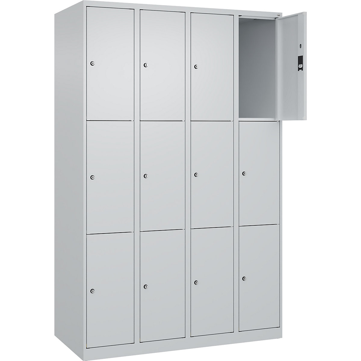 Szafka ze schowkami Classic PLUS, 3 schowki na przedział – C+P (Zdjęcie produktu 4)-3