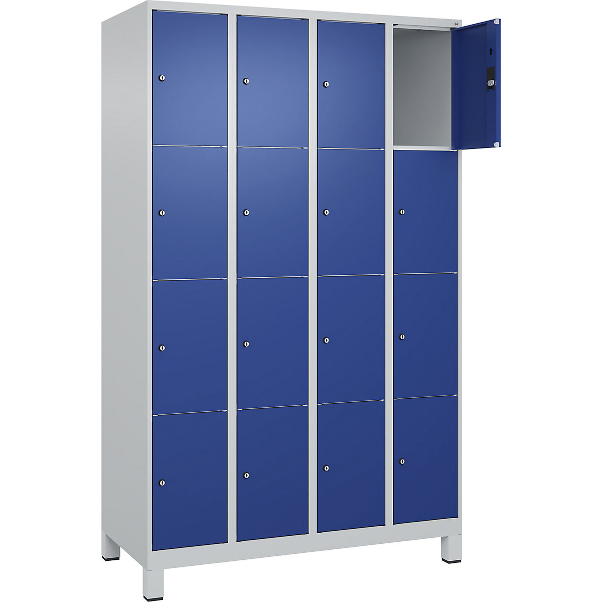 Szafka ze schowkami Classic PLUS, 4 schowki na przedział – C+P (Zdjęcie produktu 4)-3