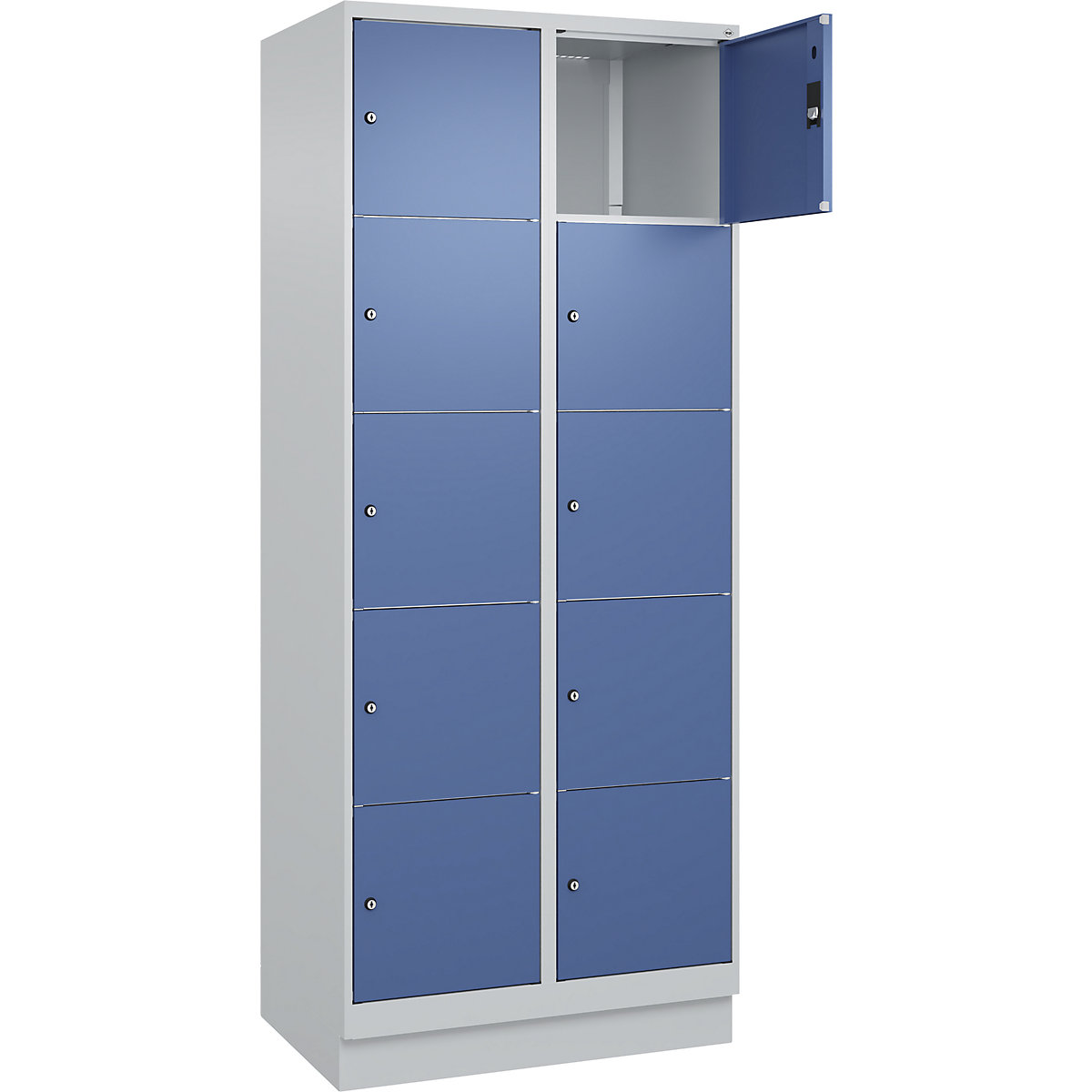 Szafka ze schowkami Classic PLUS, 5 schowków na przedział – C+P (Zdjęcie produktu 3)-2