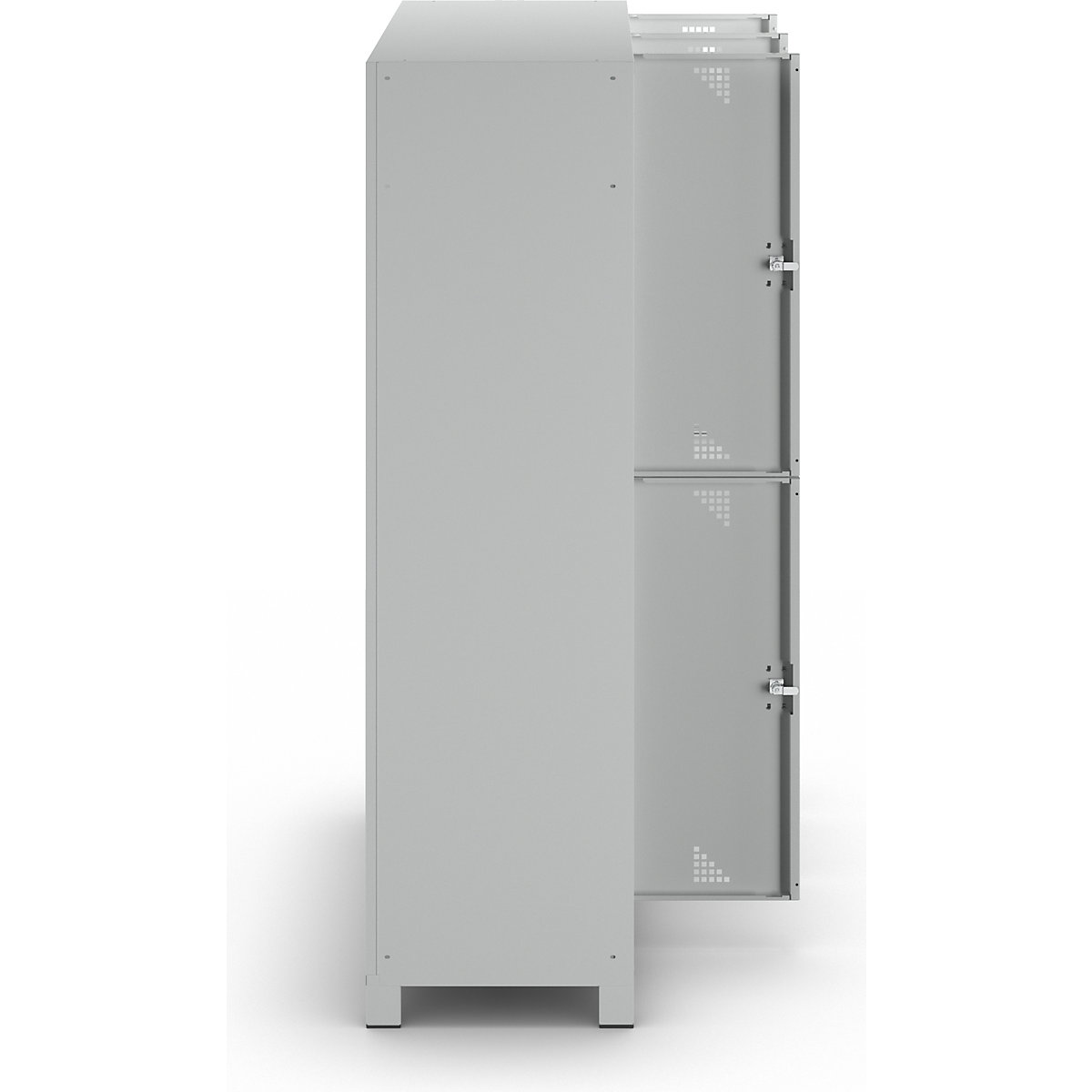 Dwupoziomowa szafka Bremen – eurokraft pro (Zdjęcie produktu 5)-4