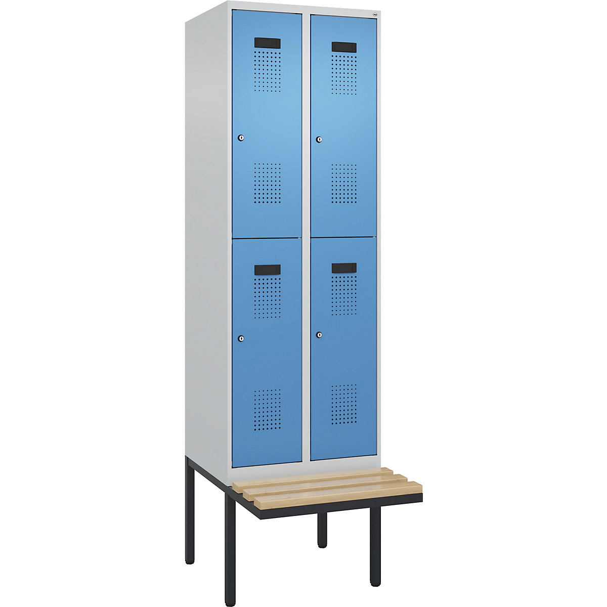 Dwupoziomowa szafka Evolo PLUS na ławeczce (Zdjęcie produktu 2)-1