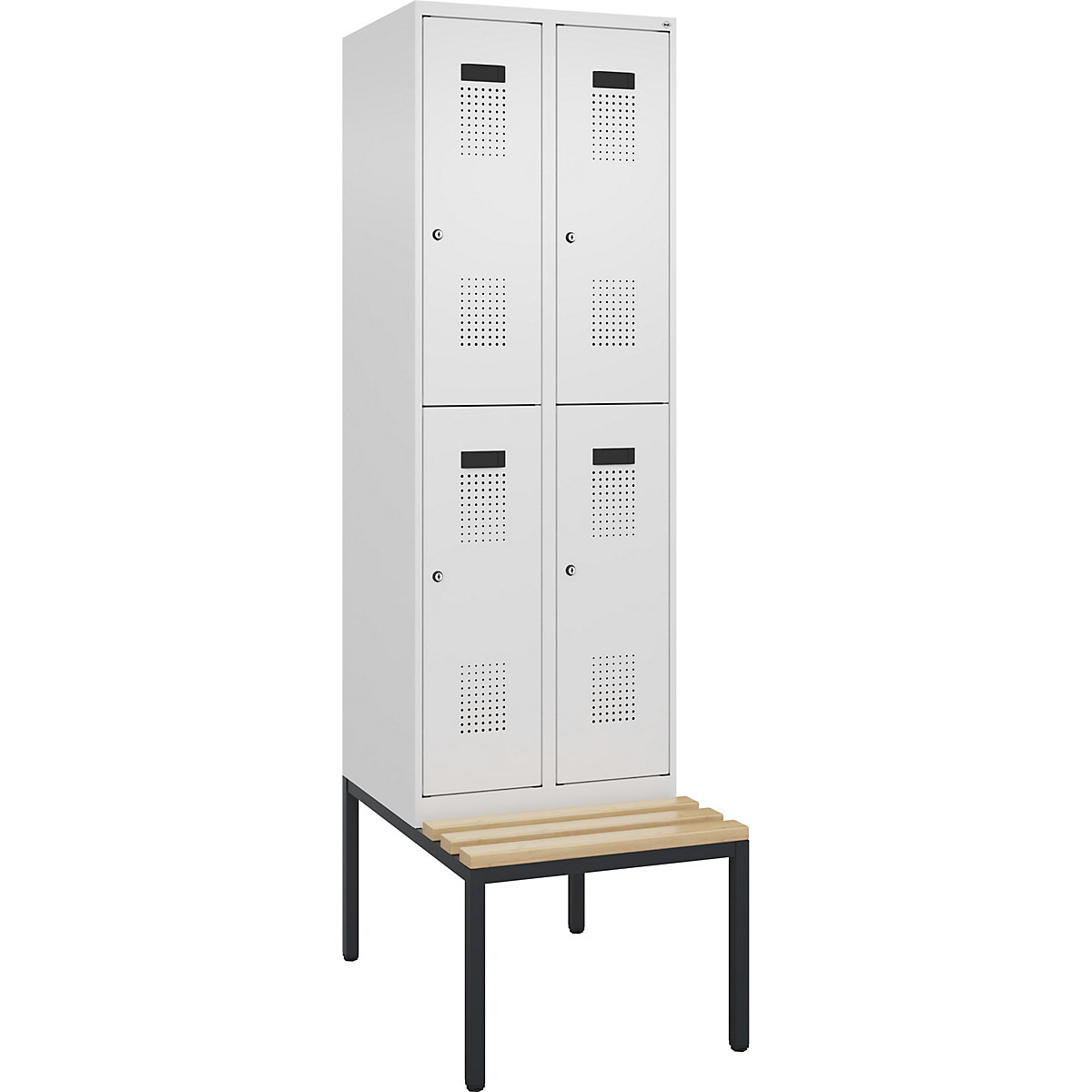 Dwupoziomowa szafka Evolo PLUS na ławeczce (Zdjęcie produktu 2)-1