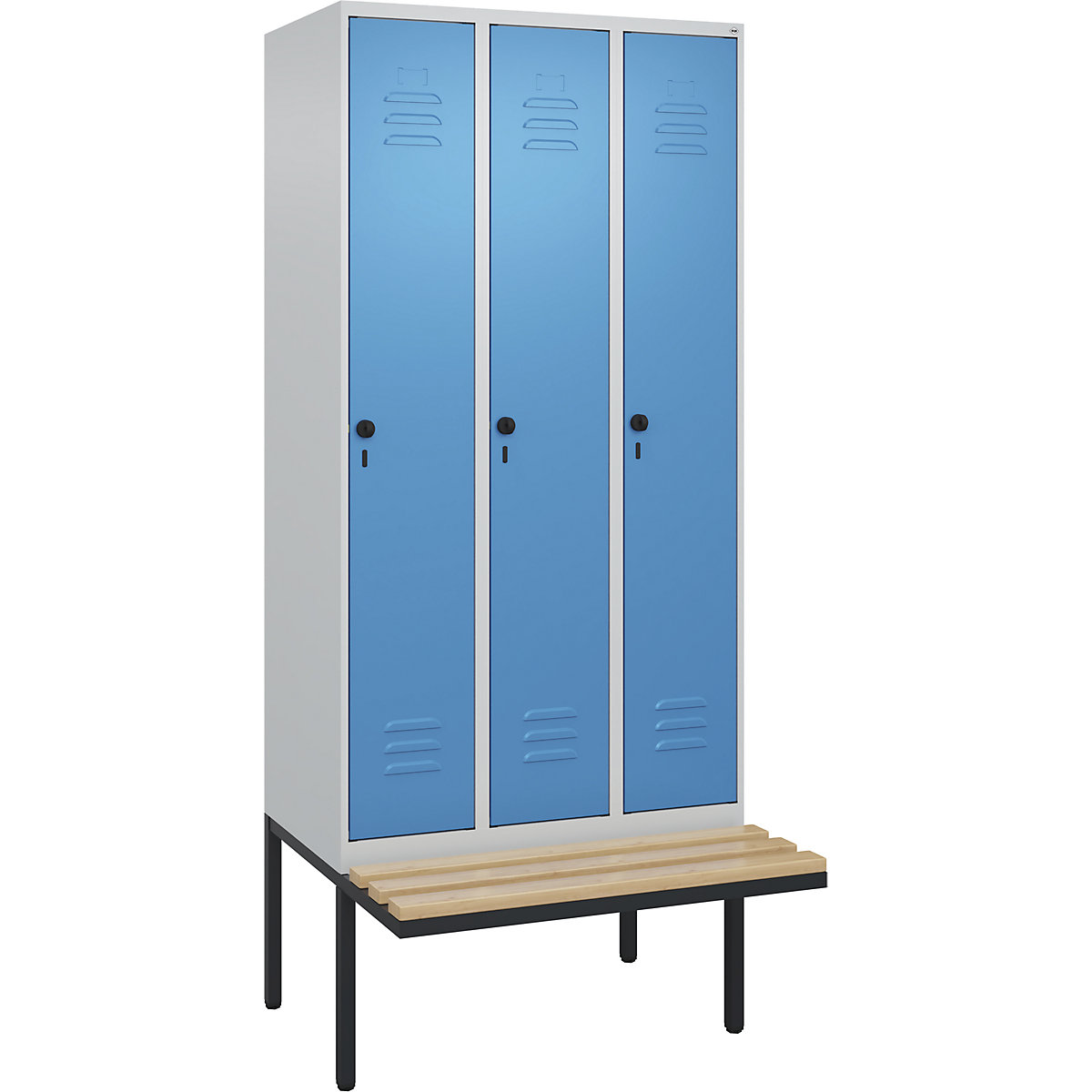 Szafka Classic PLUS na ławeczce – C+P (Zdjęcie produktu 4)-3