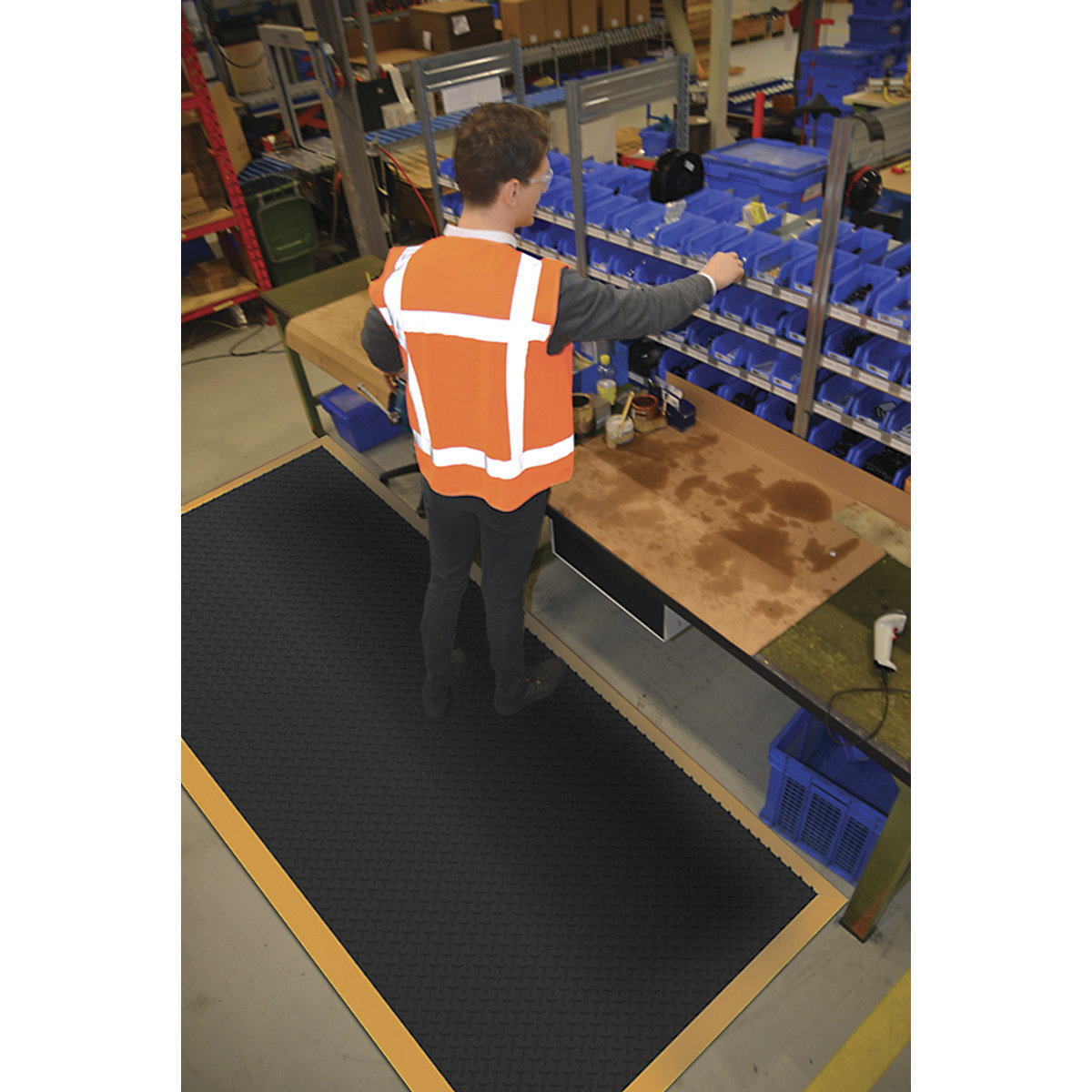 Mata zapobiegająca zmęczeniu Cushion Flex® – NOTRAX (Zdjęcie produktu 2)-1