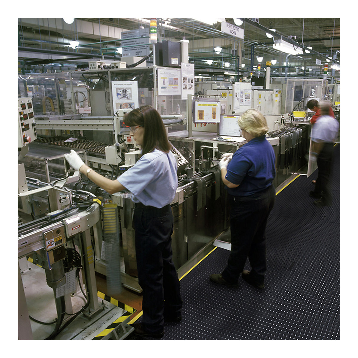 System wtykowych płytek podłogowych, Skywalker, guma naturalna z wypustkami – NOTRAX (Zdjęcie produktu 2)-1