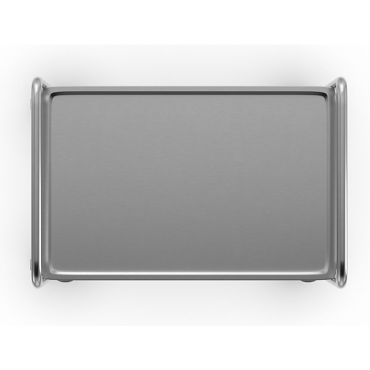 Wózek piętrowy ze stali szlachetnej, spawany – Kongamek (Zdjęcie produktu 7)-6