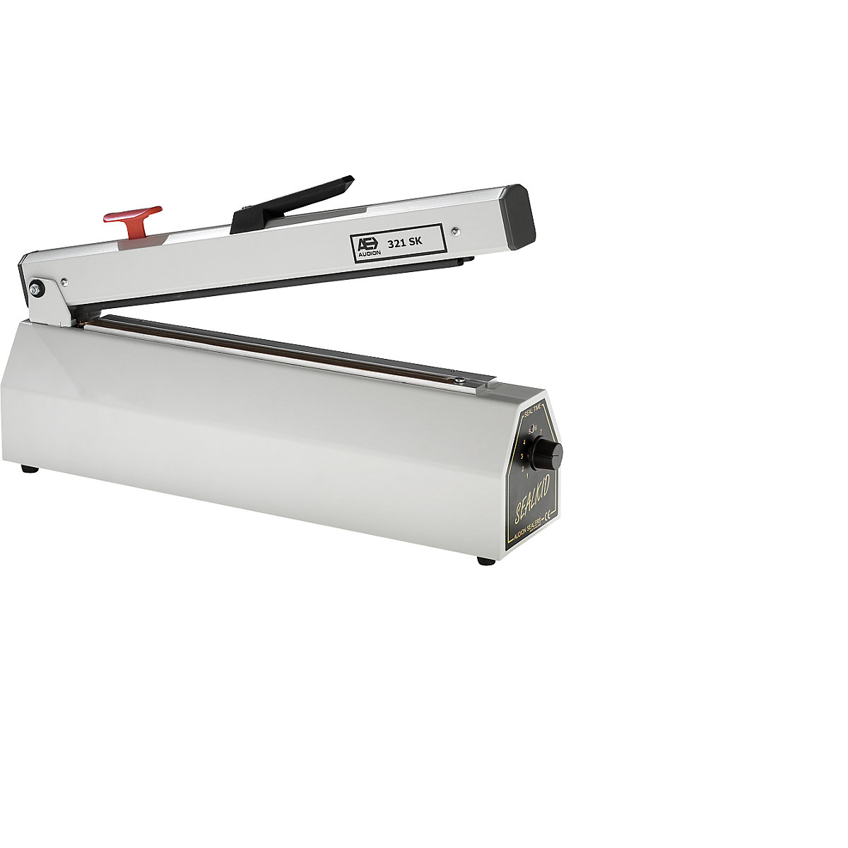 Aparelho de mesa de soldar películas SEALKID – ratioform, com dispositivo de corte, costura de solda CxL 321 x 3 mm-0
