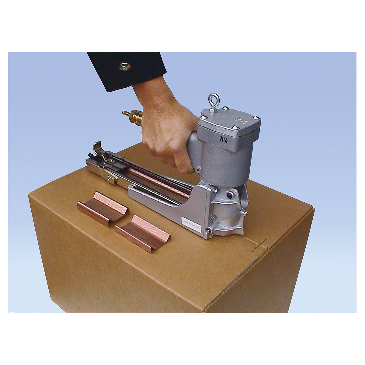Agrafador de fecho manual – ratioform, para agrafagem oculta, pneumático para agrafos 18 mm-0