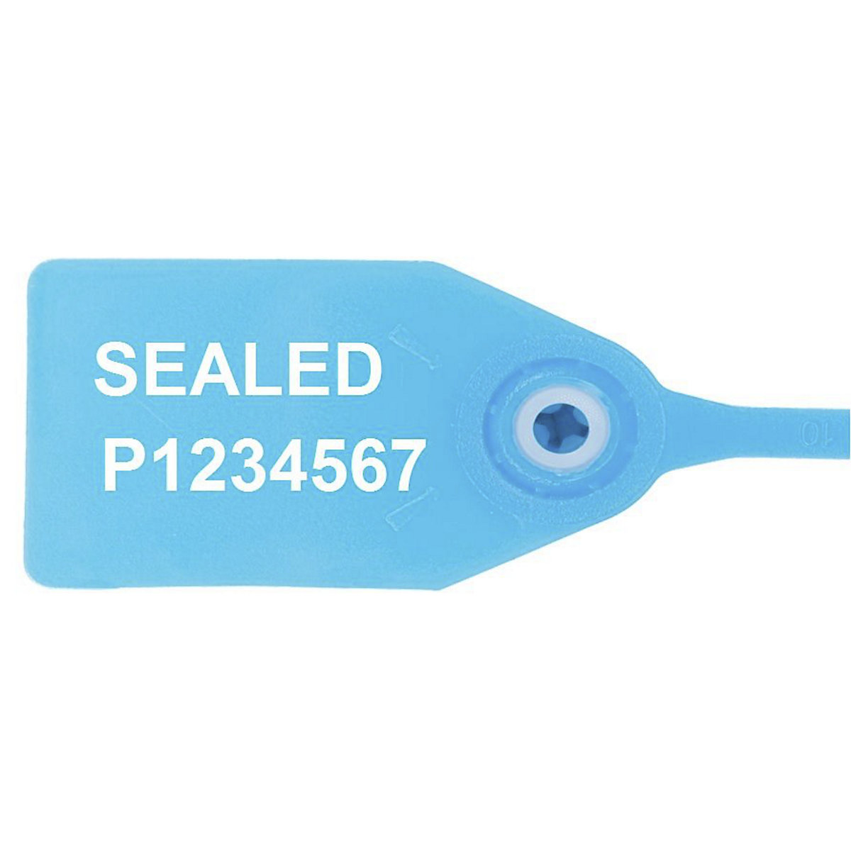 Selos, polipropileno (PP), embalagem de 10 unid., CxL 255 x 28 mm, vermelho-0