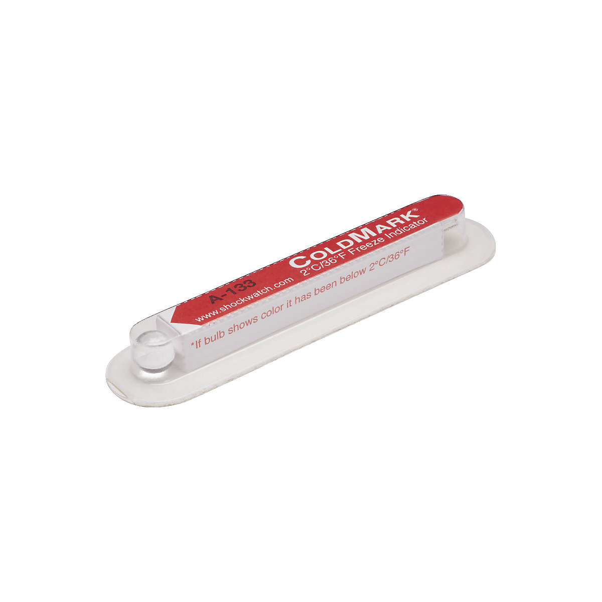 Indicateurs ColdMark®, valeur limite de température 2 °C, lot de 10, h x l 9 x 84 mm-0