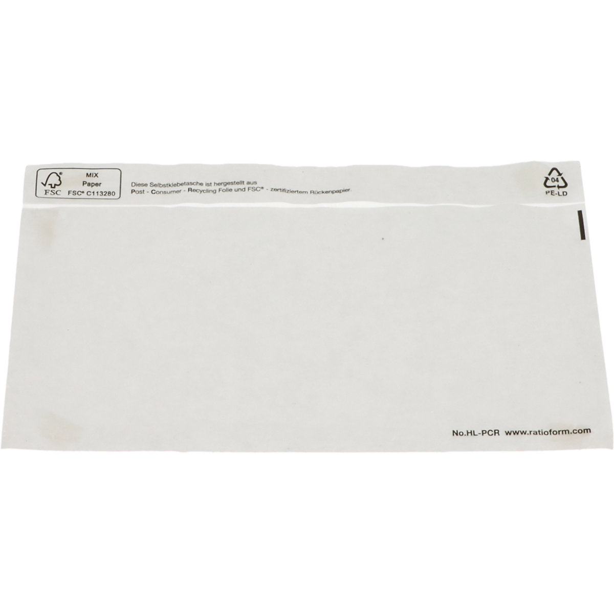 Pochettes porte-documents recyclées, sans impression, lot de 250, L x l 240 x 140 mm-1
