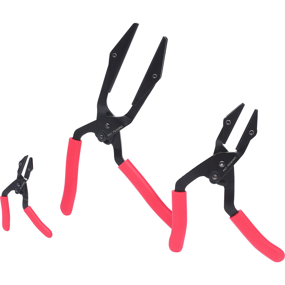 Conjunto de alicates de aperto/mangueiras curvados – KS Tools