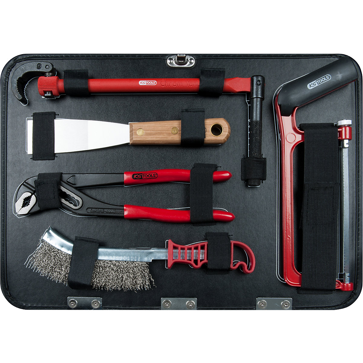 Mala de ferramentas sanitárias de 1/4'&#x27; + 1/2&#x27;&#x27; – KS Tools (Imagem do produto 9)-8