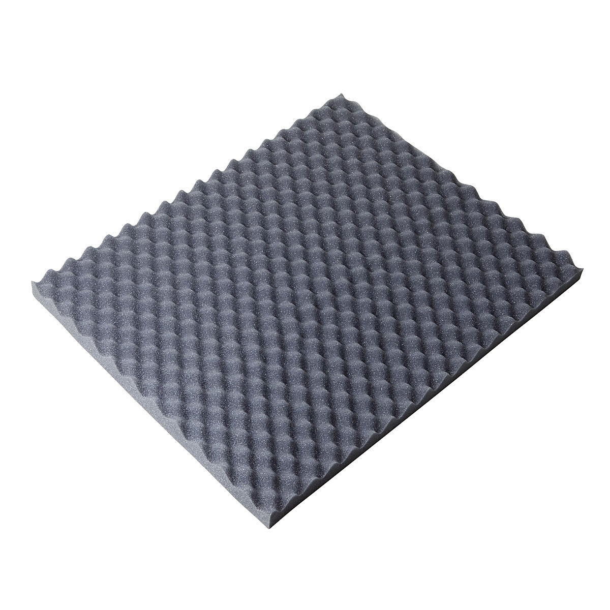 Egg crate foam sheet, 30 mm thick, LxW 500 x 400 mm, pack of 26-7