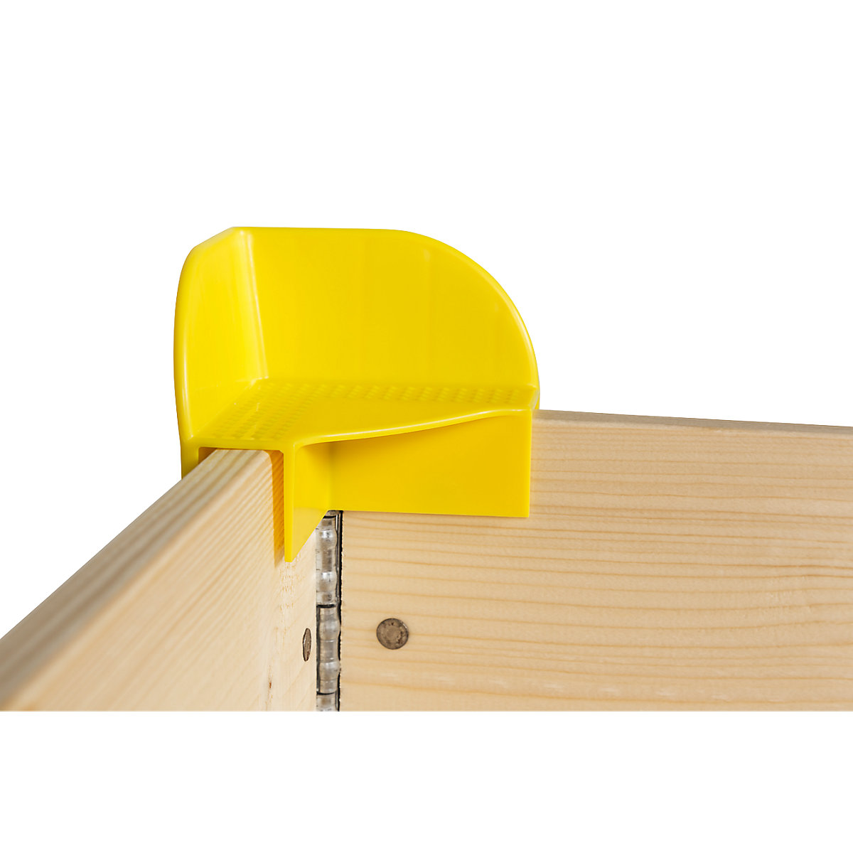 Angolari d'impilaggio, per l'impilaggio di pallet su spondine in legno, conf. da 20 pz., a partire da 8 conf.-0