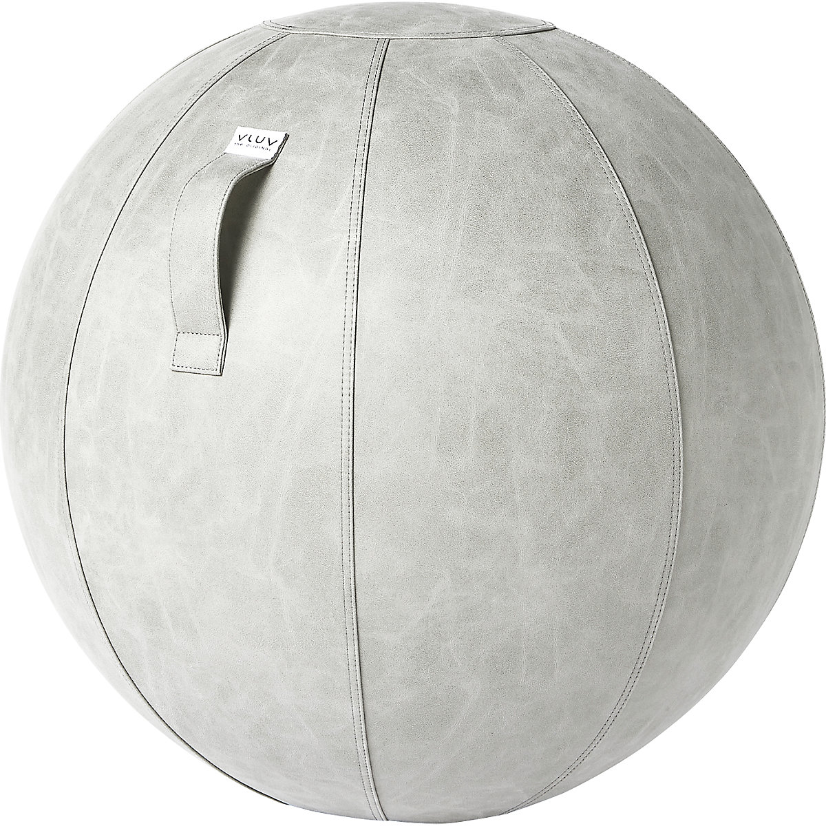 Minge de șezut VEGA – VLUV, piele sintetică vegană, 700 – 750 mm, ciment-0