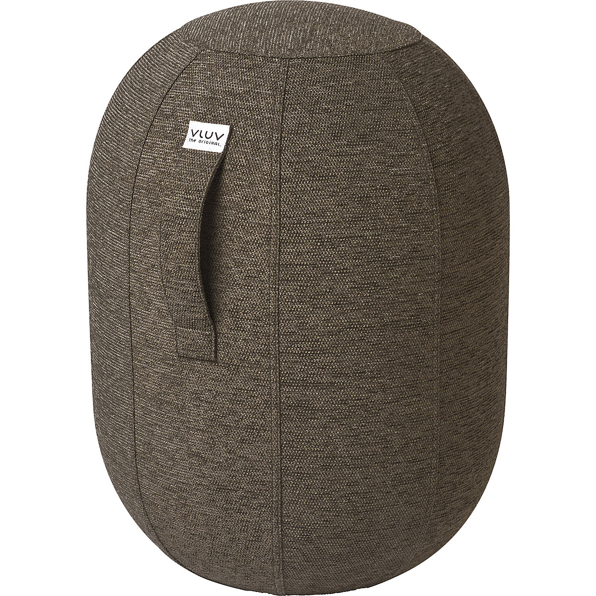 Taburet de echilibru VLUV KAPSUL STOV M, înălțimea șezutului 480 – 520 mm, poliester, grej-0