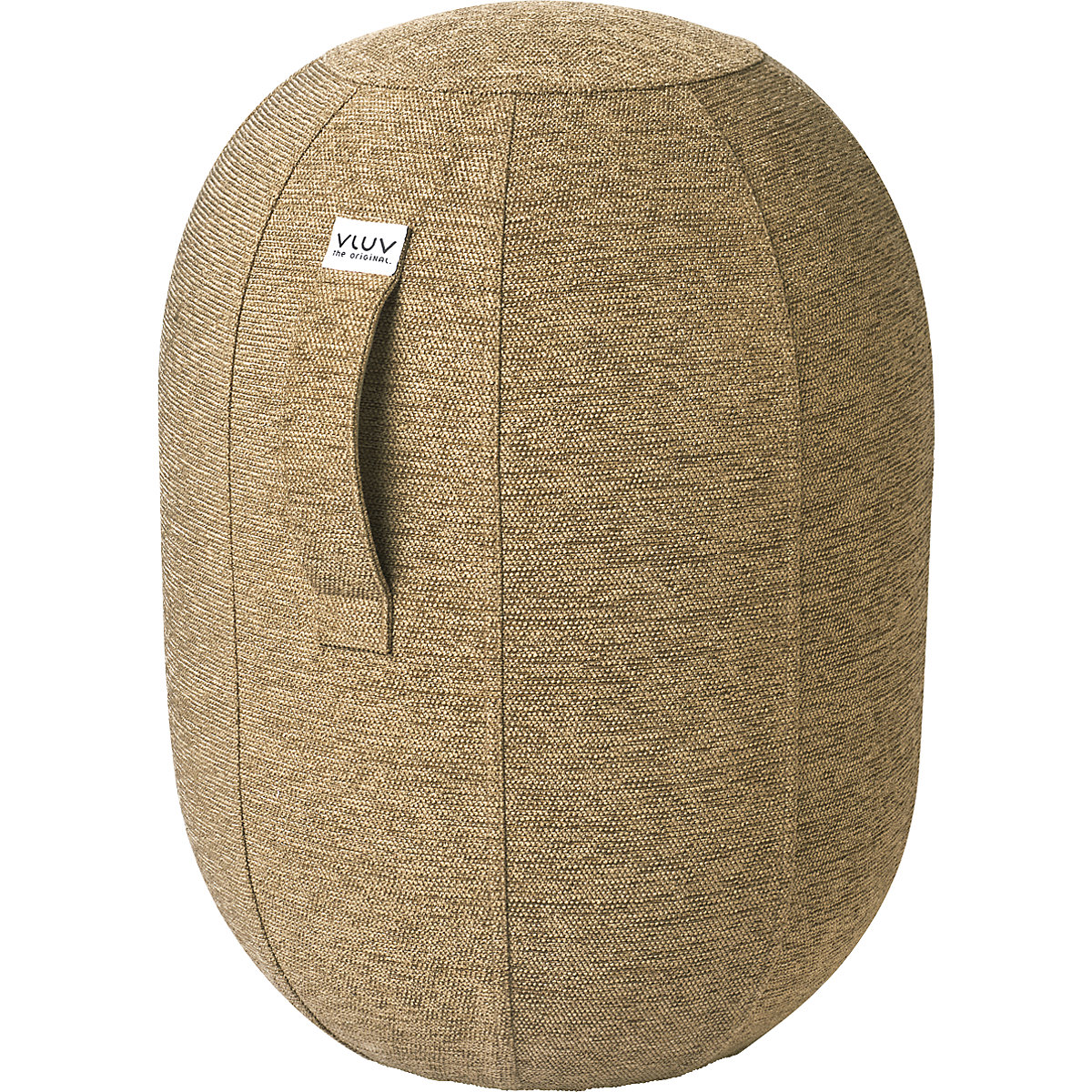Taburet de echilibru VLUV KAPSUL STOV M, înălțimea șezutului 480 – 520 mm, poliester, macchiato-0