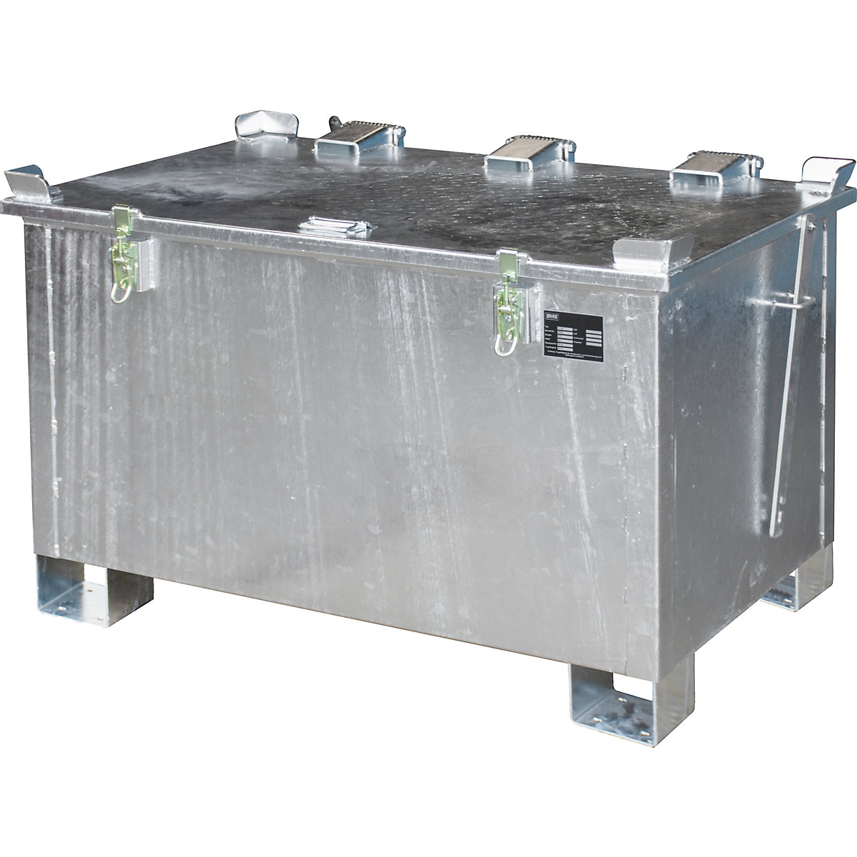 Akku-Lagerbehälter für Lithium-Ionen-Batterien/-Akkus eurokraft pro