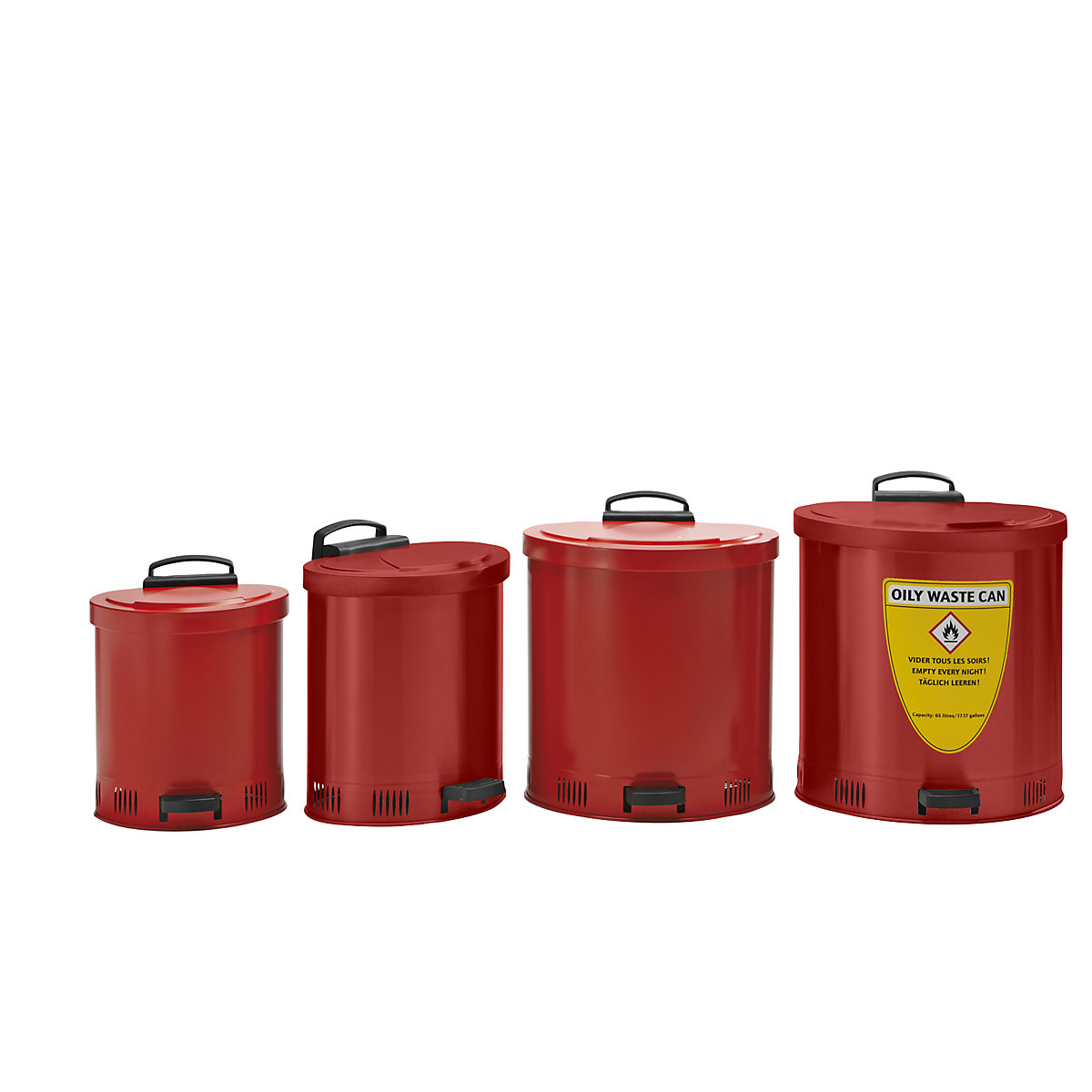 Sicherheits-Entsorgungsbehälter mit selbstschließend Deckel (Produktabbildung 2)-1