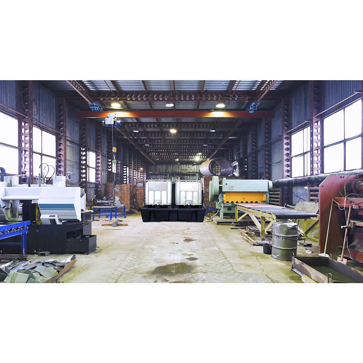 PE-Auffangwanne für Tankcontainer IBC/KTC (Produktabbildung 2)-1
