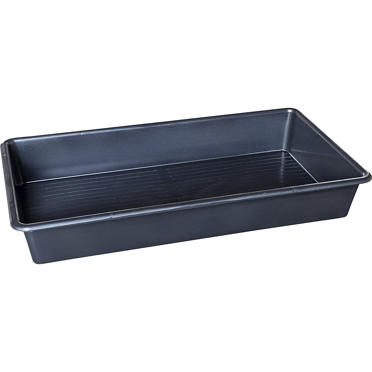 PE-Kleingebinde-Universalwanne eurokraft basic, ohne Zulassung, Volumen 64,5 l, ohne Rost-0