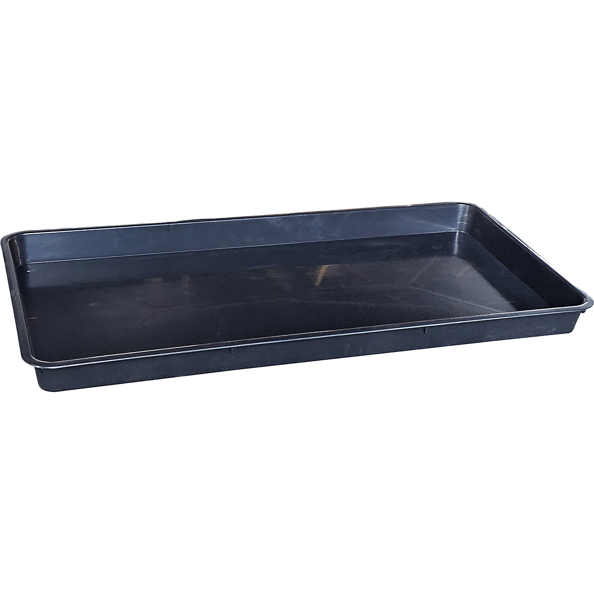 PE-Kleingebinde-Universalwanne eurokraft basic, Volumen 11,5 l, 790 x 400 x 50 mm, stapelbar-0