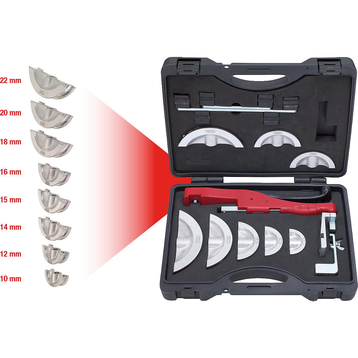 Ratchet single handed bending set – KS Tools (Product illustration 10)-9