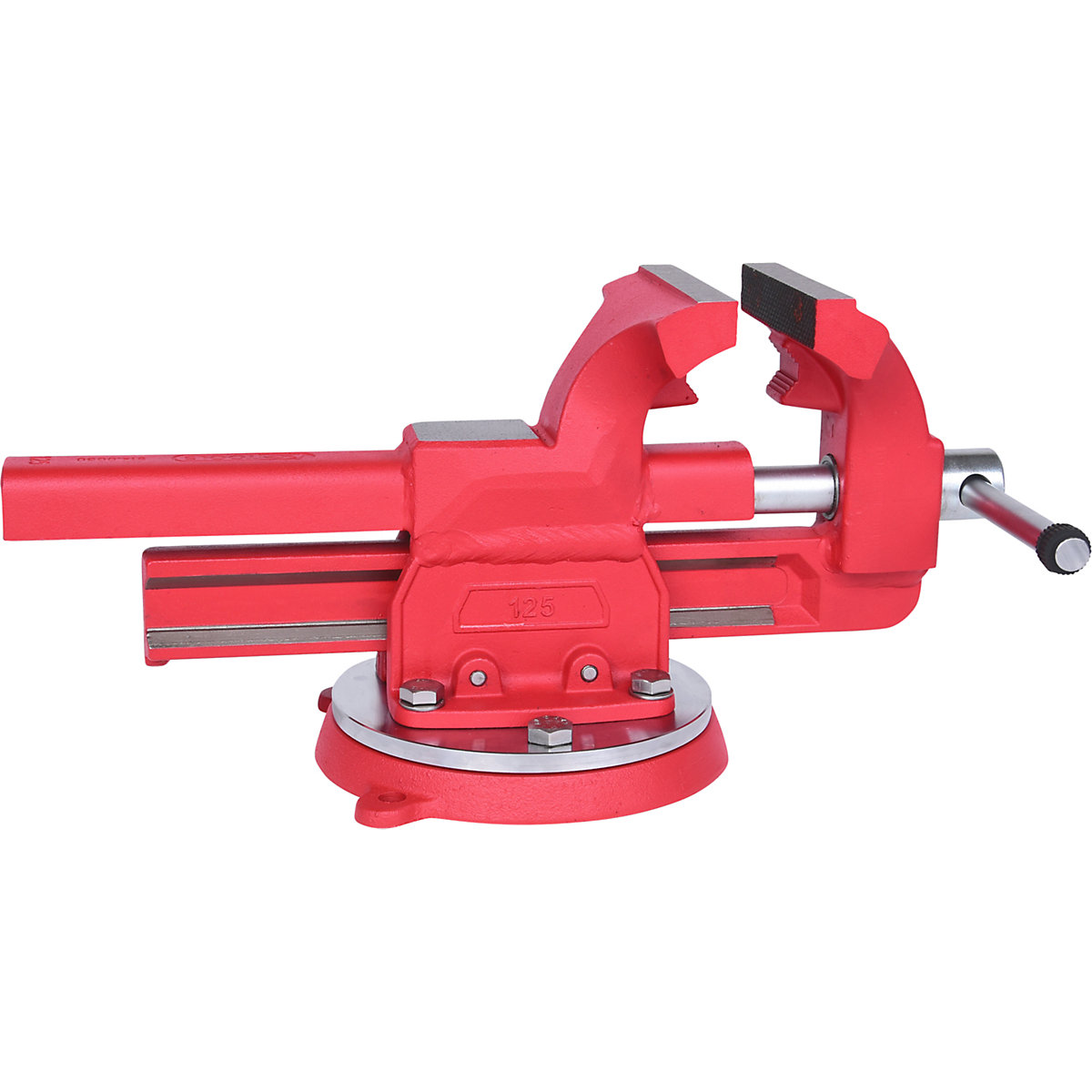 Parallel vice with round plate – KS Tools (Product illustration 4)-3