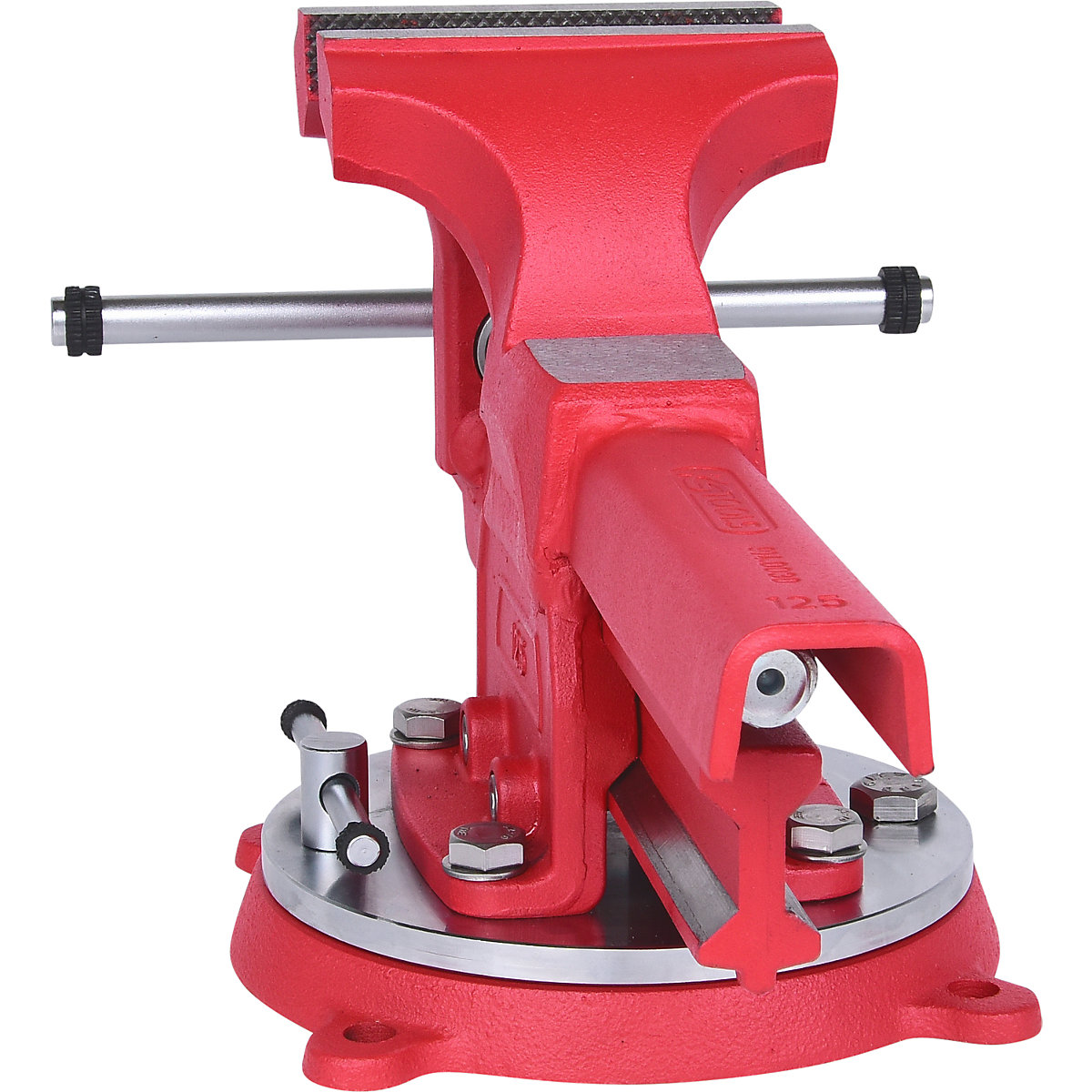 Parallel vice with round plate – KS Tools (Product illustration 3)-2