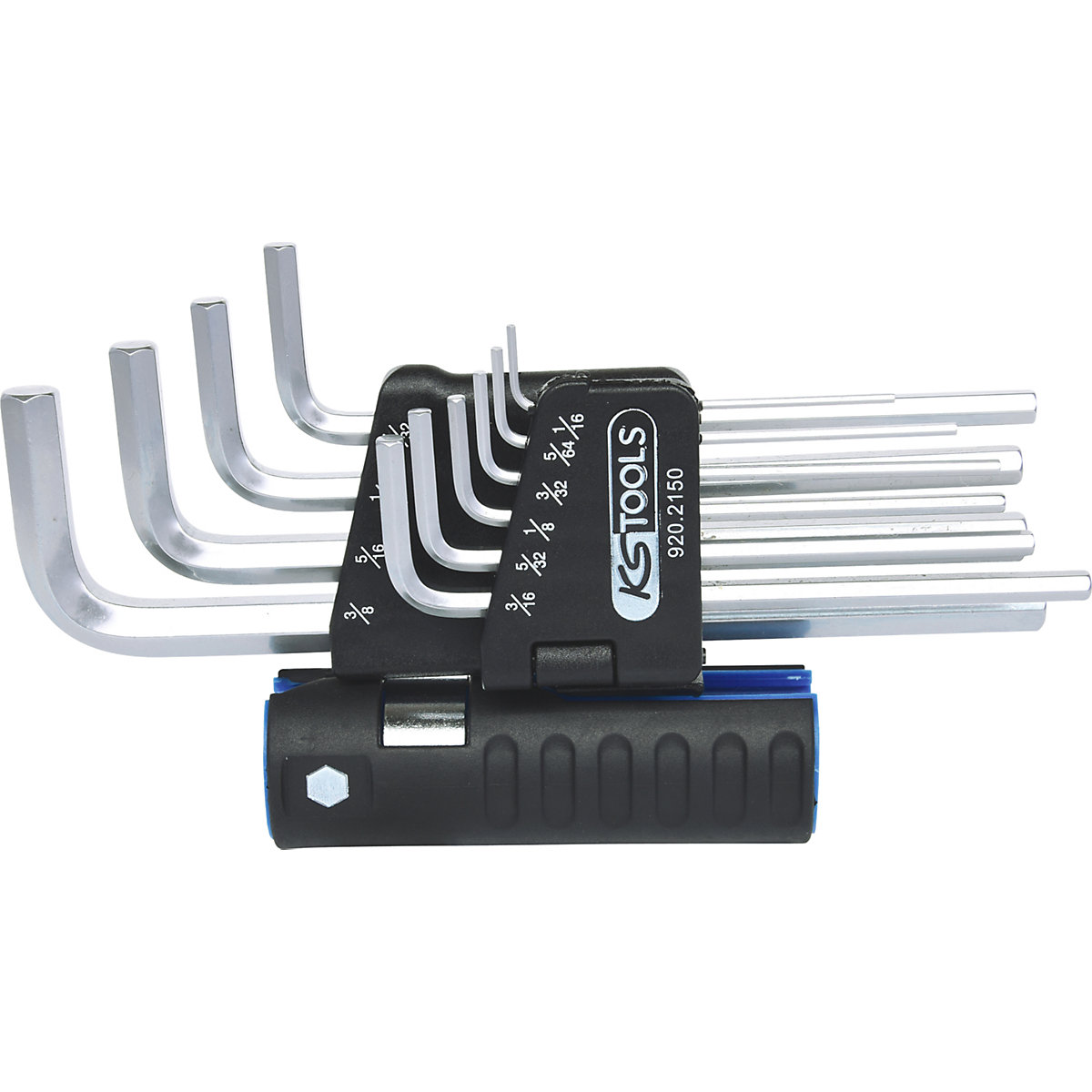 3-in-1 angle key wrench set, long - KS Tools