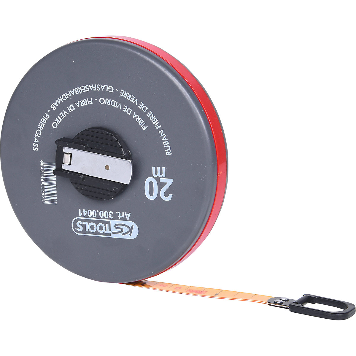 Capsule tape measure with plastic tape - KS Tools