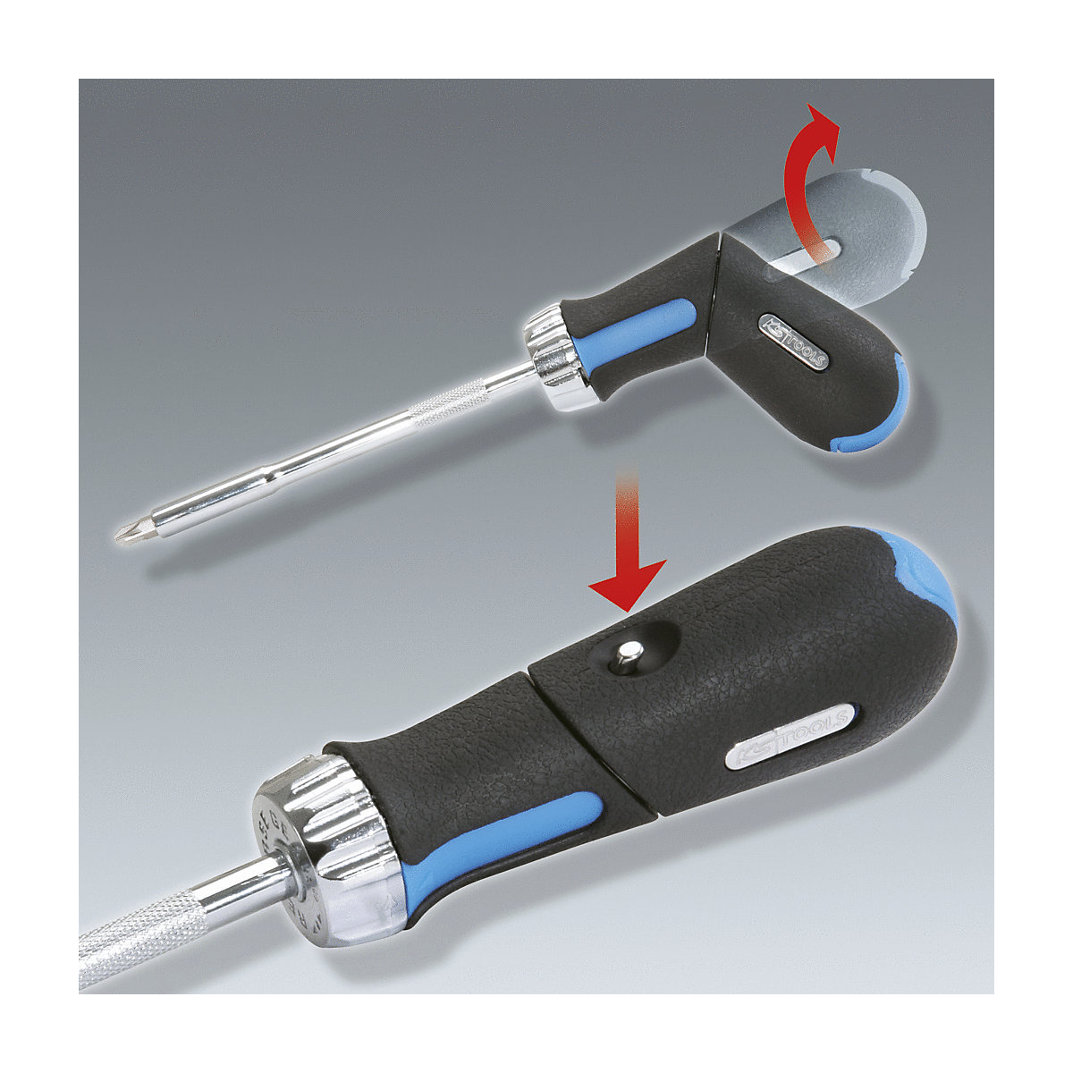 1/4'&#x27; revolver ratchet bit screwdriver – KS Tools (Product illustration 13)-12