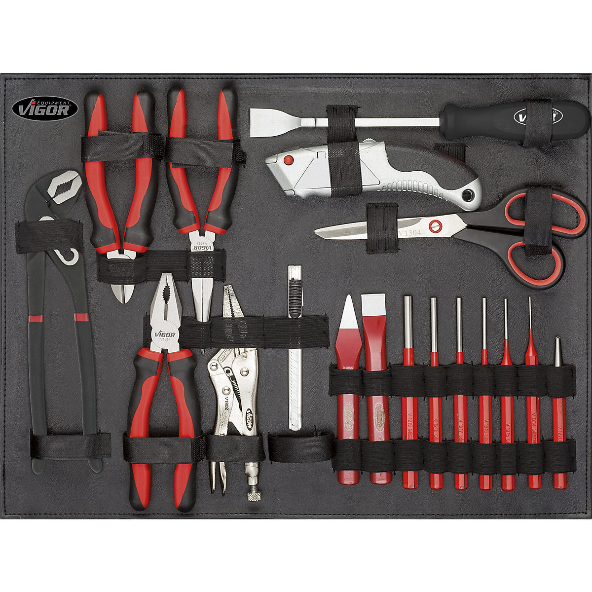 V2 tool case incl. tools – VIGOR (Product illustration 4)-3