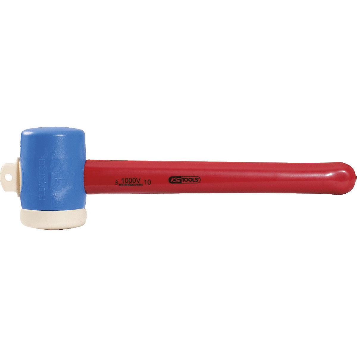 Kunststof hamer met beschermende isolatie - KS Tools