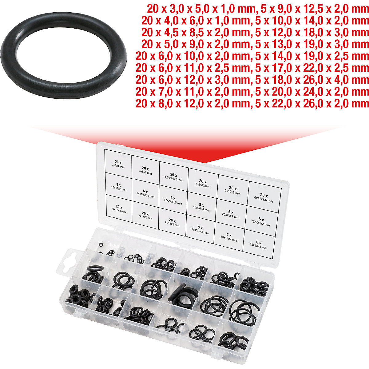 Assortiment O-ringen – KS Tools (Productafbeelding 5)-4