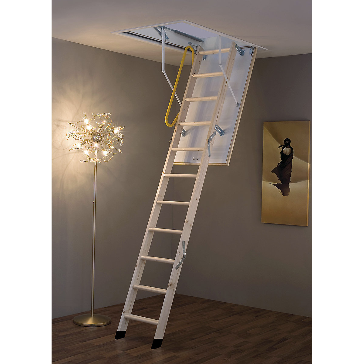 TB Davies EnviroFold Timber Loft Ladder (Product illustration 5)-4