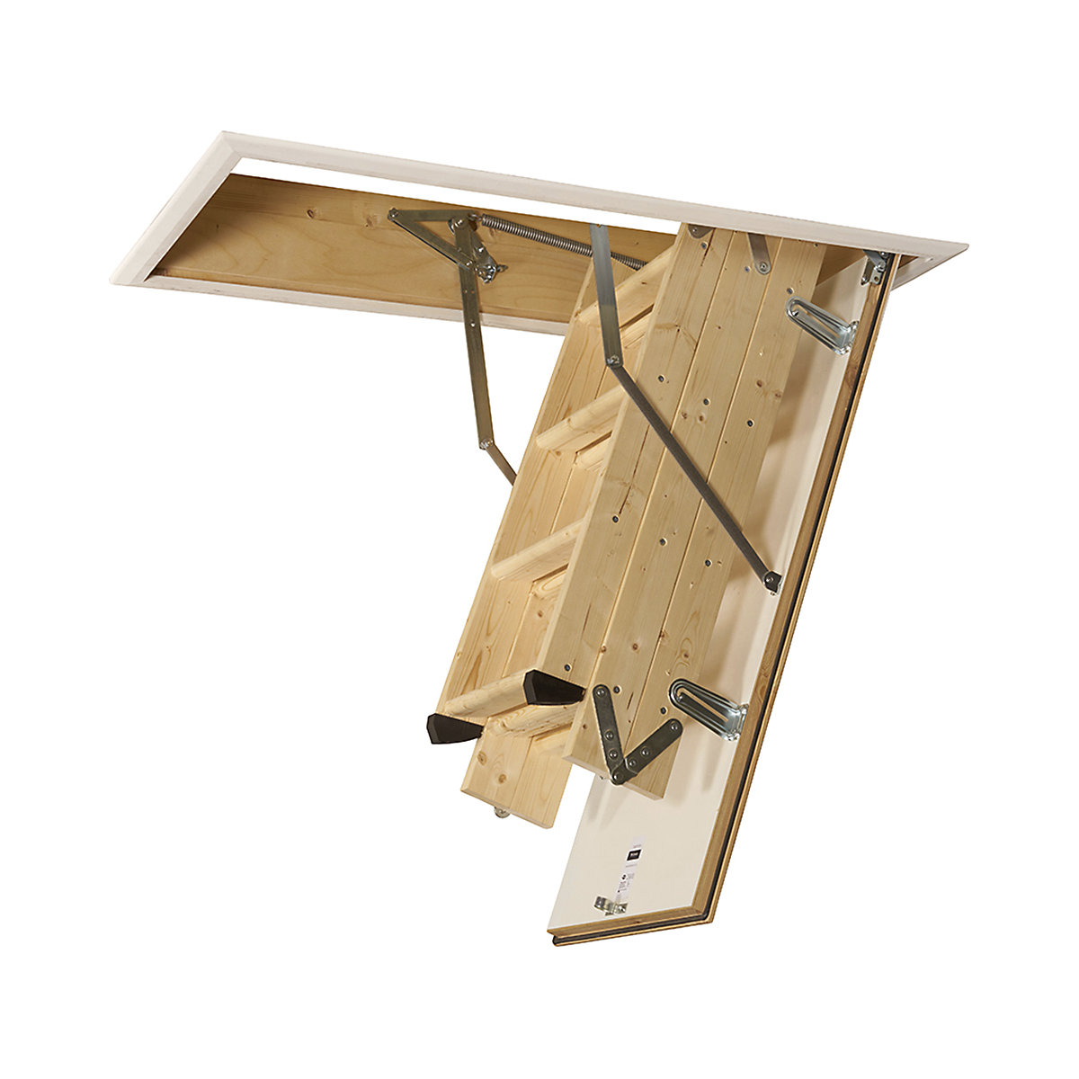 TB Davies EnviroFold Timber Loft Ladder (Product illustration 2)-1