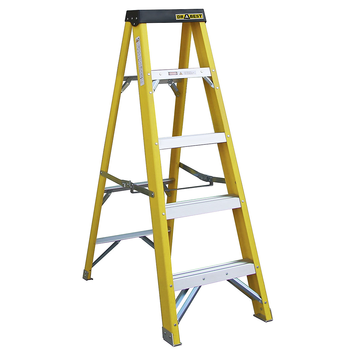 Drabest Fibreglass Swingback Ladders | EN 131